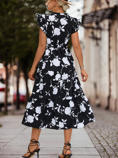 Maya™ - Elegante vestido con estampado floral