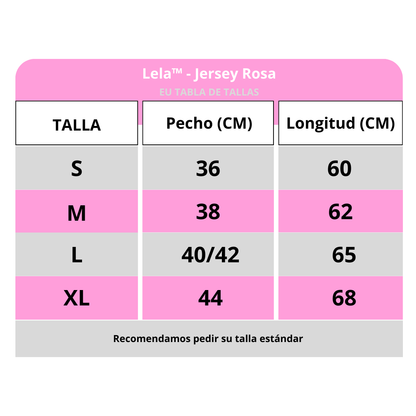 Lela™ - Jersey Rosa